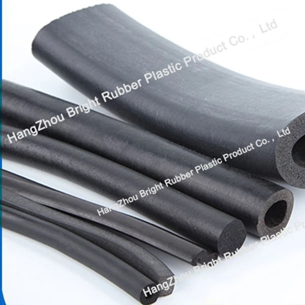 Custom Mold Rubber Sealing Strip ABS Plastic Extrusion China Manufacturer Silicone Foam Rubber Gasket Seal EPDM NBR Material