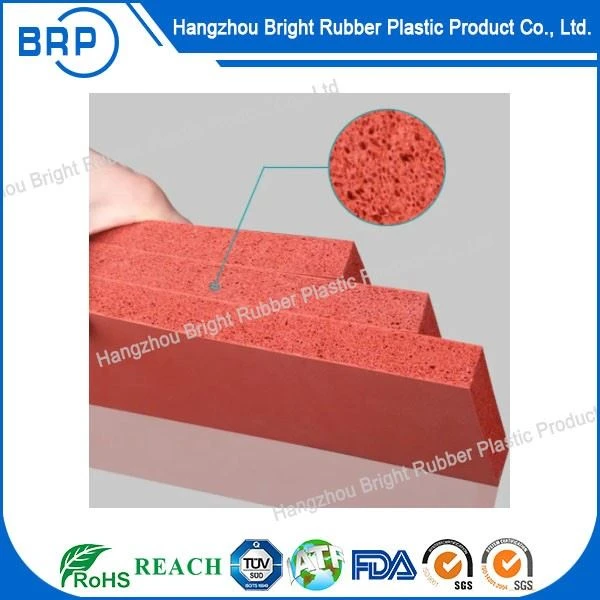 Good Quality Durable 50Mm Silicone Foam Sponge Rubber Sheet Roll Mat