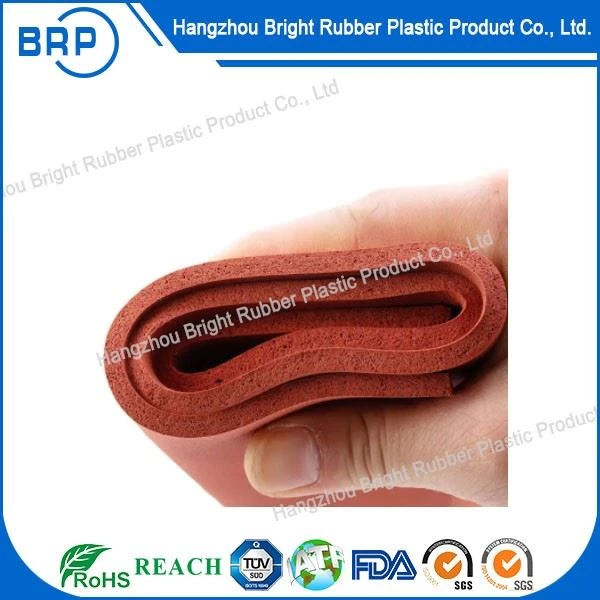 Good Quality Durable 50Mm Silicone Foam Sponge Rubber Sheet Roll Mat